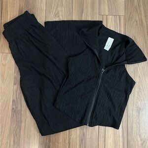 Love Poem Pleated Zip-Front Sets